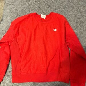 Champion Men/women Red Sweater